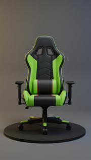 Neon green stealth series chair