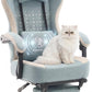 Gaming Chair Breathable Leather with Pocket Spring Cushion, Wide and High Ergonomic Office Chair with Headrest, Computer Gaming Chair with Footrest for Adult and Teen