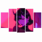 Fantasy Girl Wall Art - LED Light Up Gaming Room Poster Decor