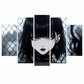 Fantasy Girl Wall Art - LED Light Up Gaming Room Poster Decor