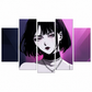 Fantasy Girl Wall Art - LED Light Up Gaming Room Poster Decor