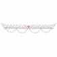 Monitor Lace Border Decor - Angel Wing Rhinestone Frame for Gaming Setup