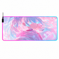 Fantasy Style RGB Gaming Mouse Pad - LED Light Up Extended Desk Mat