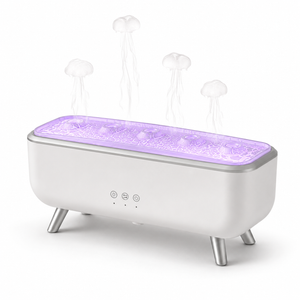 Jellyfish Humidifier Aroma Diffuser - Sound Reactive Mist Maker for Gaming Desk