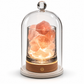 Crystal Aroma Diffuser Night Light - Rechargeable Salt Lamp with Essential Oils