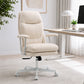 Ergonomic High Back Fabric Office Chair with Padded Armrests - Swivel Computer Desk Chair