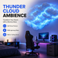 Thunder Cloud Lamp - DIY Lightning Cloud LED Strip for Gaming Room Wall