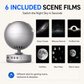 Galaxy Star Projector Night Light - Bluetooth Meteor Starry Sky Lamp