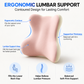 Lumbar Support Pillow - Memory Foam Back Cushion for Gaming Chair & Office Seat