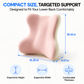 Lumbar Support Pillow - Memory Foam Back Cushion for Gaming Chair & Office Seat