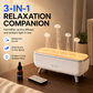 Jellyfish Humidifier Aroma Diffuser - Sound Reactive Mist Maker for Gaming Desk