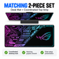 Gradient Gaming Mouse Pad XL - Premium FPS Desk Mat with Stitched Edges