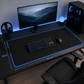 Minimal Solid Desk Mat - Premium Extended Mouse Pad
