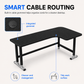 L-Shaped Corner Gaming Desk