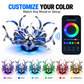 Mechanical Flower RGB Ambient Lamp - Sound Reactive Desk Decor Light