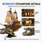 Steampunk Vintage Ambient Lamp - DIY Mechanical Model Kit Desk Light