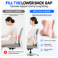 Lumbar Support Pillow - Memory Foam Back Cushion for Gaming Chair & Office Seat