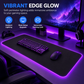 RGB LED Gaming Mouse Pad - App Controlled Extended Desk Mat