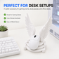 Angel Wing Mouse Display Stand - Desktop Gaming Mouse Holder Decor