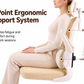 Ergonomic Mesh Office Chair with Flip-Up Arms - High Back Desk Chair with Adjustable Headrest
