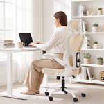 Kslsysuty office chair in beige