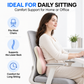 Lumbar Support Pillow - Memory Foam Back Cushion for Gaming Chair & Office Seat