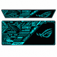 Gradient Gaming Mouse Pad XL - Premium FPS Desk Mat with Stitched Edges