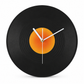 Vinyl Record Clock - Retro Mid-Century Glass Desk Clock for Gaming Room