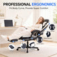 Desk Computer Gaming Chair - High Back Ergonomic Office Chair with Footrest and Lumbar Support, Swivel Comfy Home Gamer Video Game Chairs with Pocket Spring Cushion for Adults