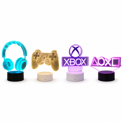 3D Game Icon Night Light