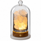 Crystal Aroma Diffuser Night Light - Rechargeable Salt Lamp with Essential Oils