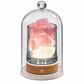 Crystal Aroma Diffuser Night Light - Rechargeable Salt Lamp with Essential Oils