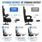 Ergonomic Gaming Chair for Adults - Big and Tall Desk Chair with Lumbar Support and Mechanical Arm Armrests, Comfortable Gamer Computer Chair, Gaming Chairs with Footrest