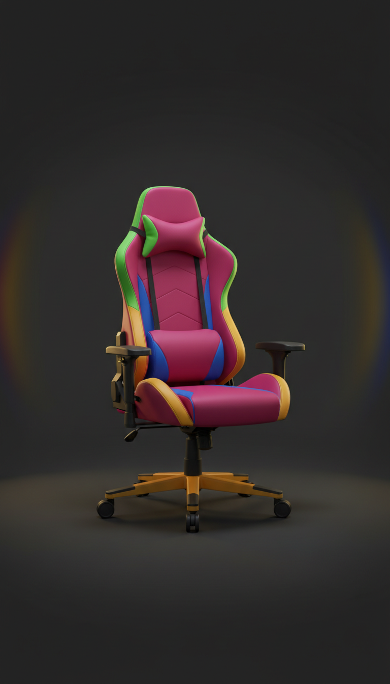 Clutch pink signature chair